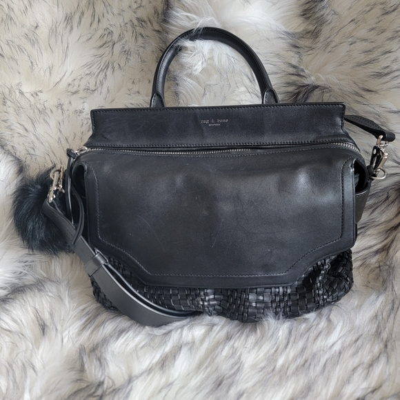 rag & bone Handbags - Rag & Bone Pilot Woven Satchel